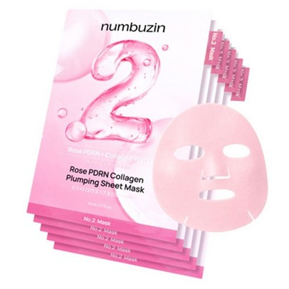 numbuzin No.2 Rose PDRN Collagen Plumping Sheet Mask