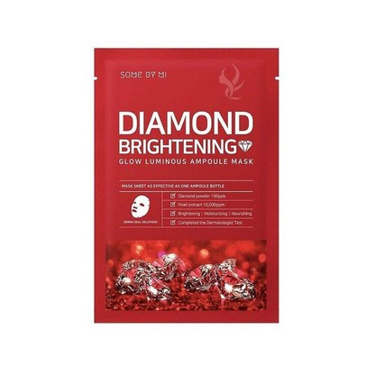 SOME BY MI Diamond Brightening Calming Glow Luminous Ampoule Mask