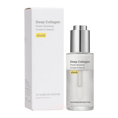 Sungboon Editor Deep  Collagen Power Boosting  Cream in Serum 30 ml